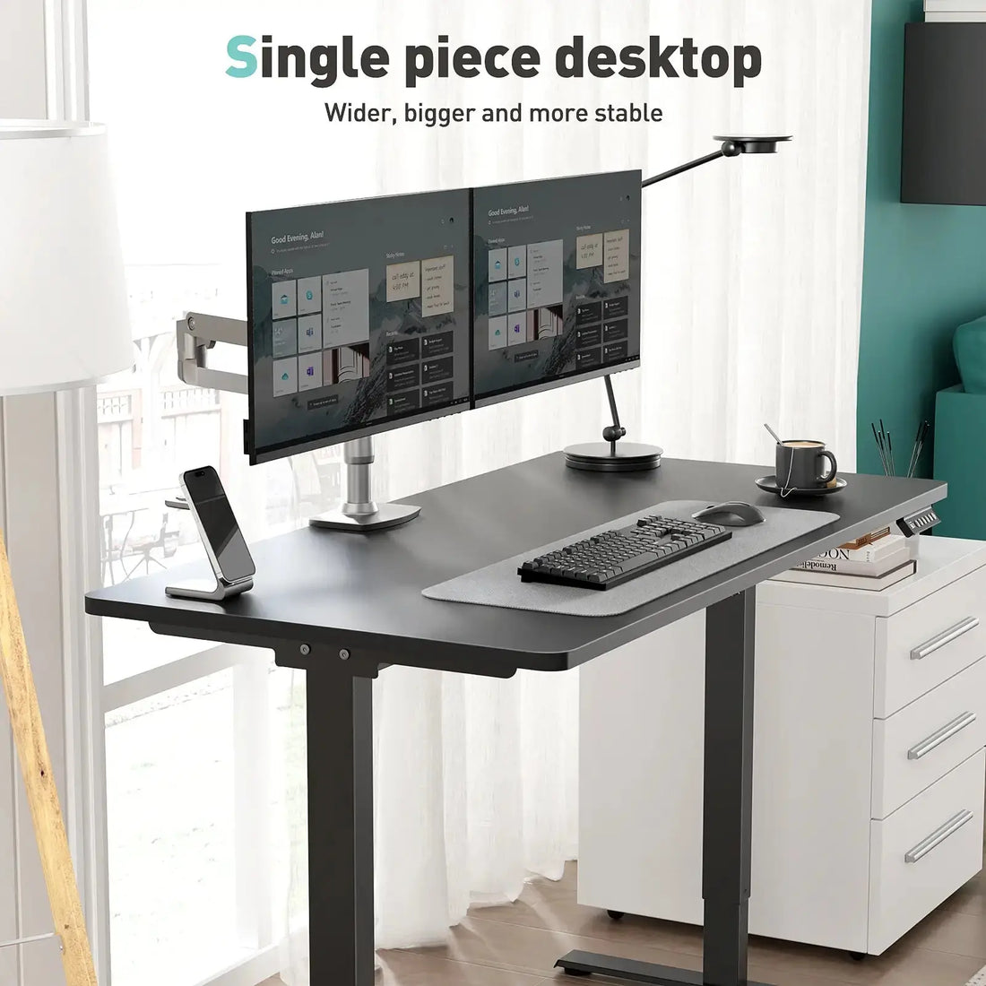Photo and video editors: color, comfort and control at a standing desk