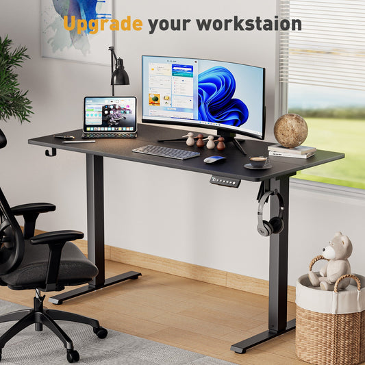 How an L-Shaped Standing Desk Supercharges Dual-Monitor Productivity - Vvenace