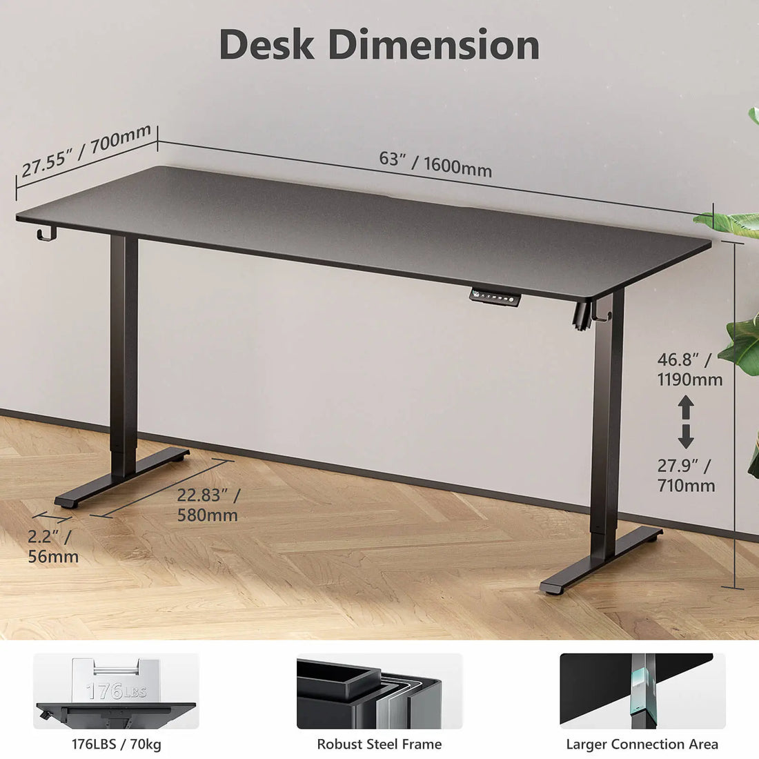 The Compact Command Center: Maximizing Functionality in a Small Standing Desk Setup - Vvenace