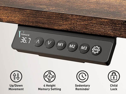 How to Choose an Electric Standing Desk: A Buyer's Guide - Vvenace