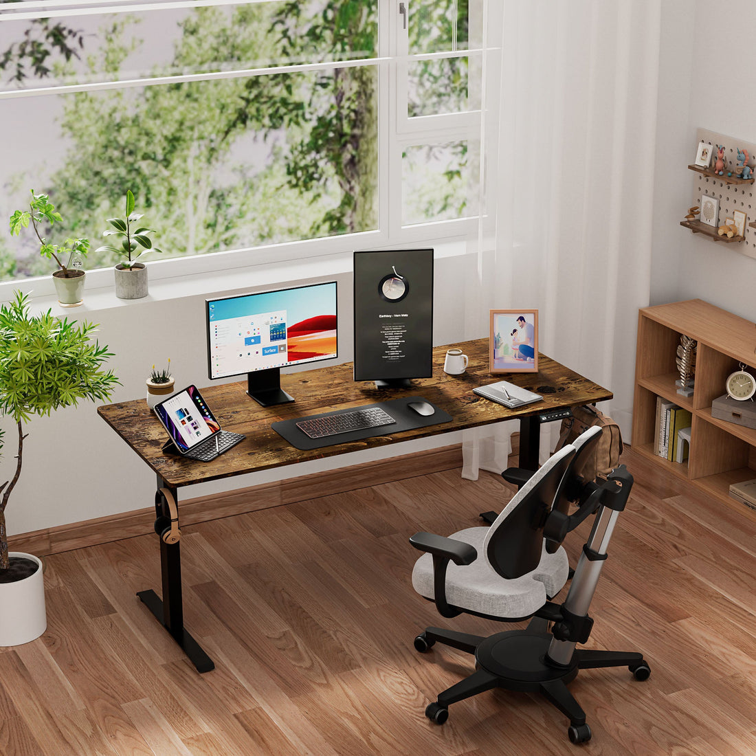 The Science of Ergonomics: How an Adjustable Desk Can Transform Your Workday - Vvenace