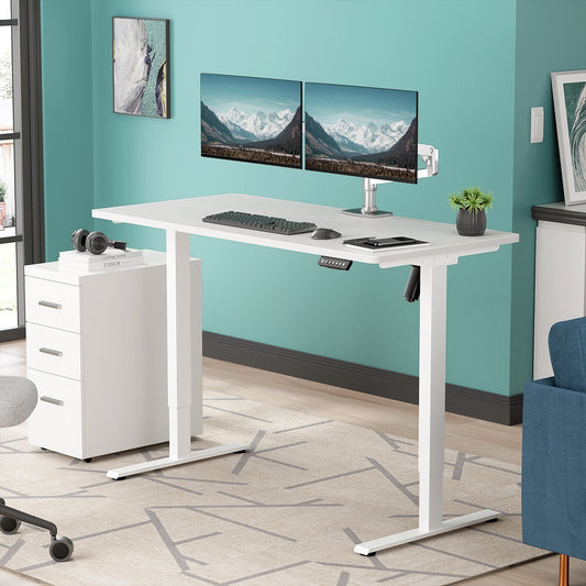 A creator’s standing desk: audio, cameras and cables without the chaos