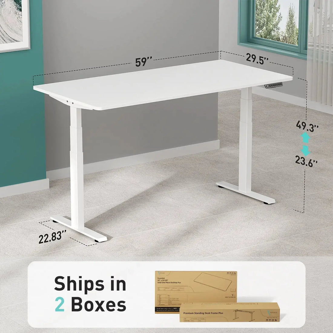 Affordable-Standing-Desk-Options-Under-200-Spotlight-on-Venace-A1 Vvenace