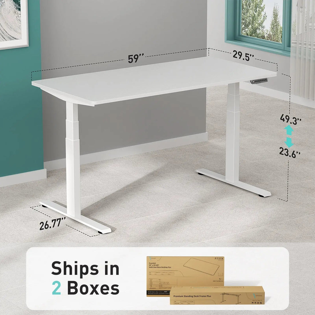 Benefits of Using an Adjustable Standing Desk - Vvenace