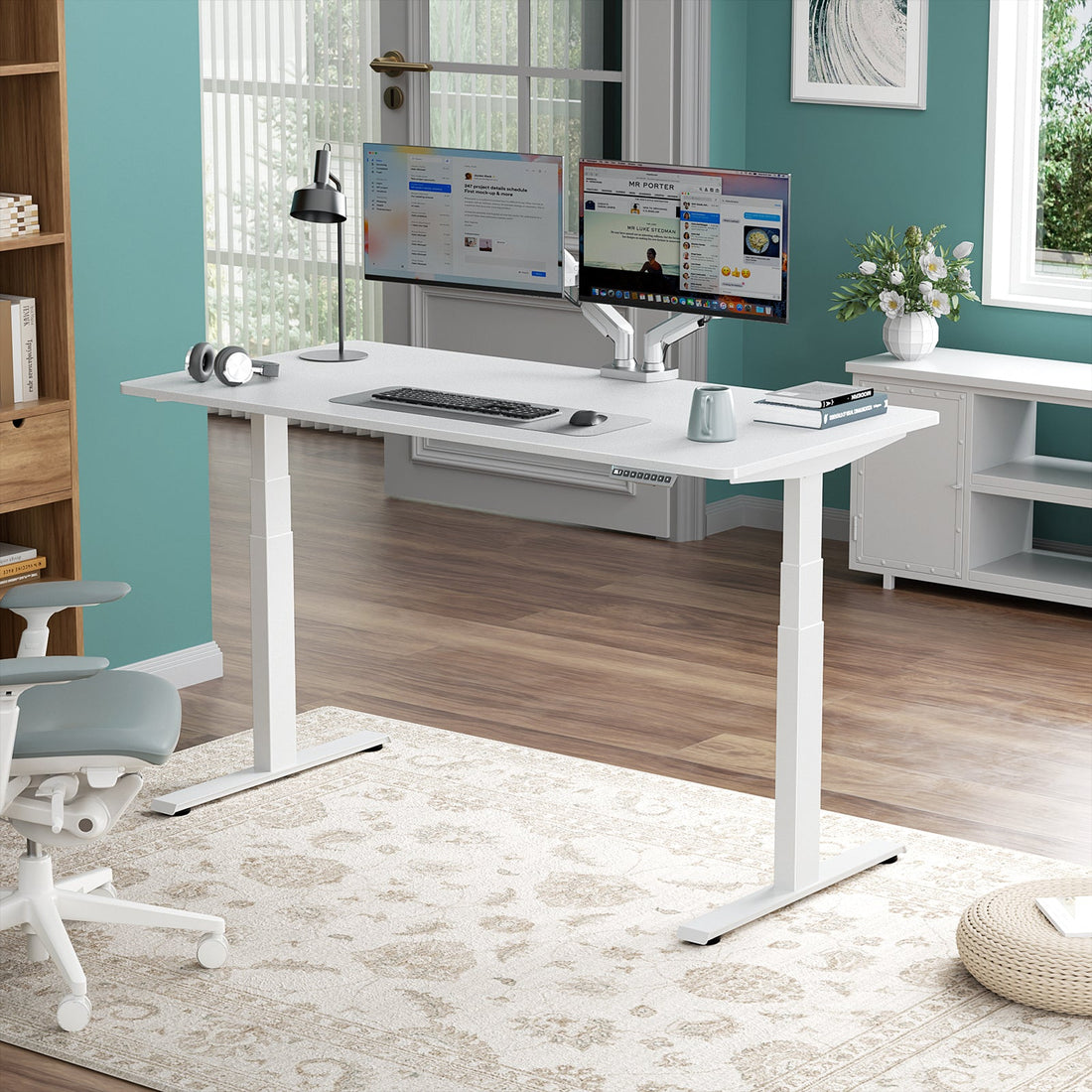 From Chaos to Control: Master Your Workspace with These Standing Desk Cable Management Tips - Vvenace