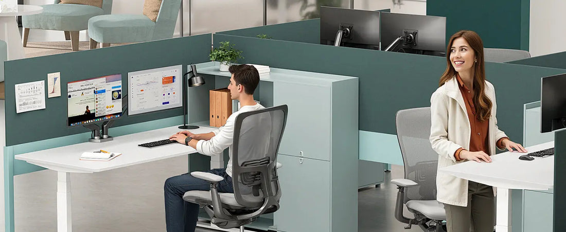 How-to-Set-Up-the-Perfect-Ergonomic-Workspace-with-Your-Standing-Desk Vvenace