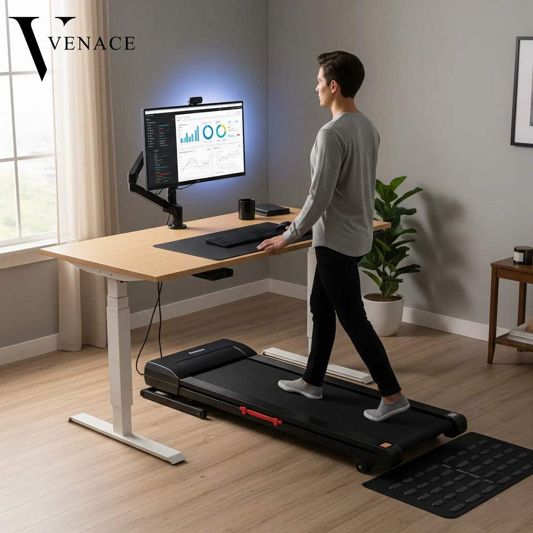 Beyond Productivity: How a Standing Desk Supports Mental Health - Vvenace