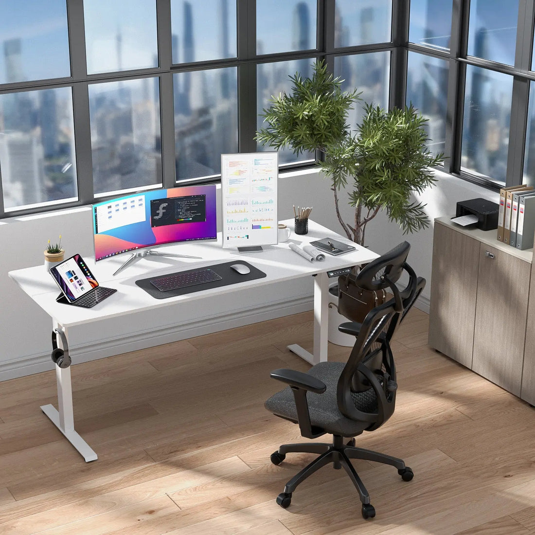 Creator-Workstations-on-a-Standing-Desk-Stable-Video-Clean-Audio-and-Zero-Snag-Cables Vvenace