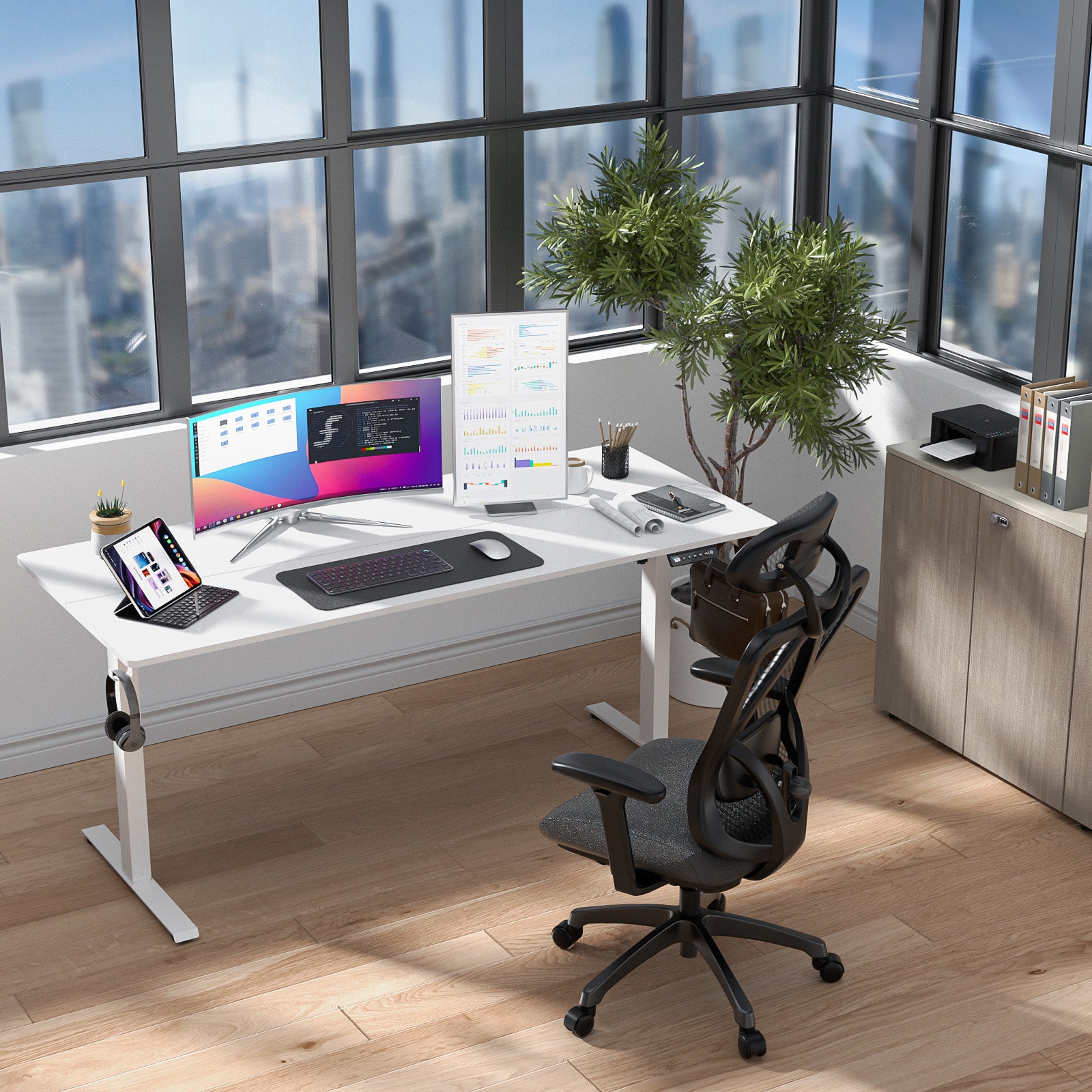 Creating the Perfect Ergonomic Home Office Setup with a venace Standin ...
