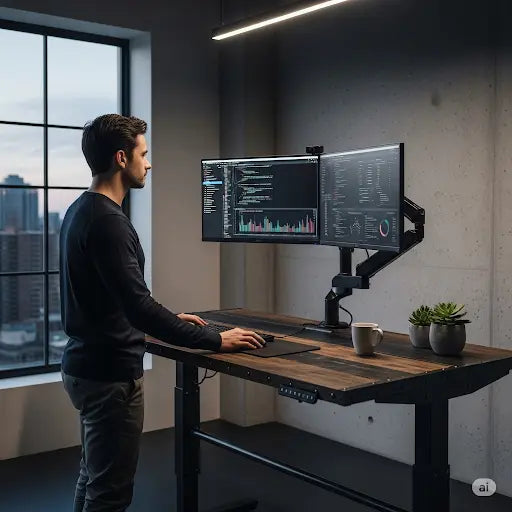 How Ergonomics Enthusiasts Can Get Even More From Their Standing Desk - Vvenace
