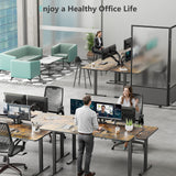Load image into Gallery viewer, VVENACE  Electric Standing Desk Height Adjustable Desk 4 Memory Height Ergonomic Sit Stand up Desk for Home Office,   One-Piece Desktop (2 Packages)D1、D2、D2pro