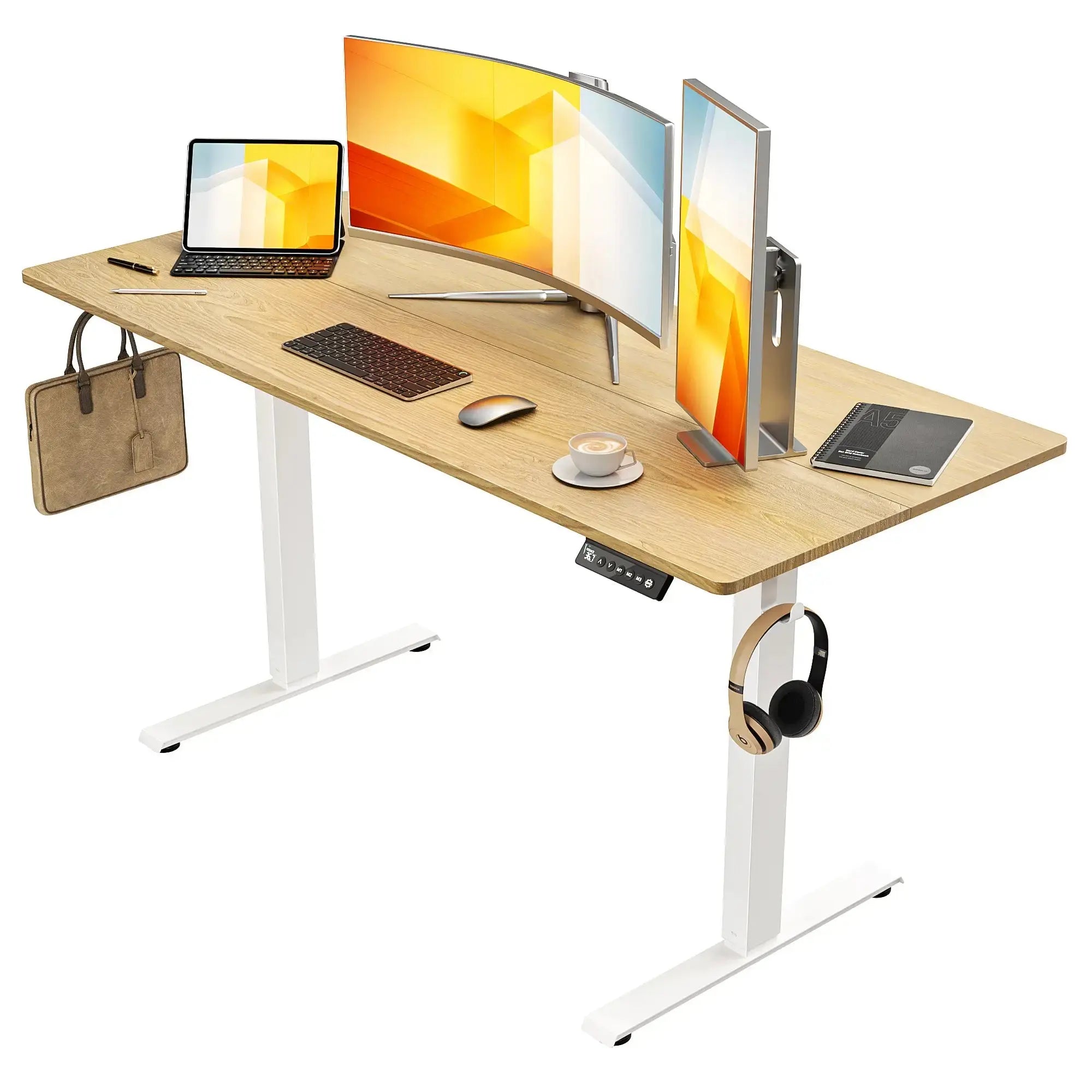 Electric Standing Desk A1 Plus, 55''x24'' Vvenace
