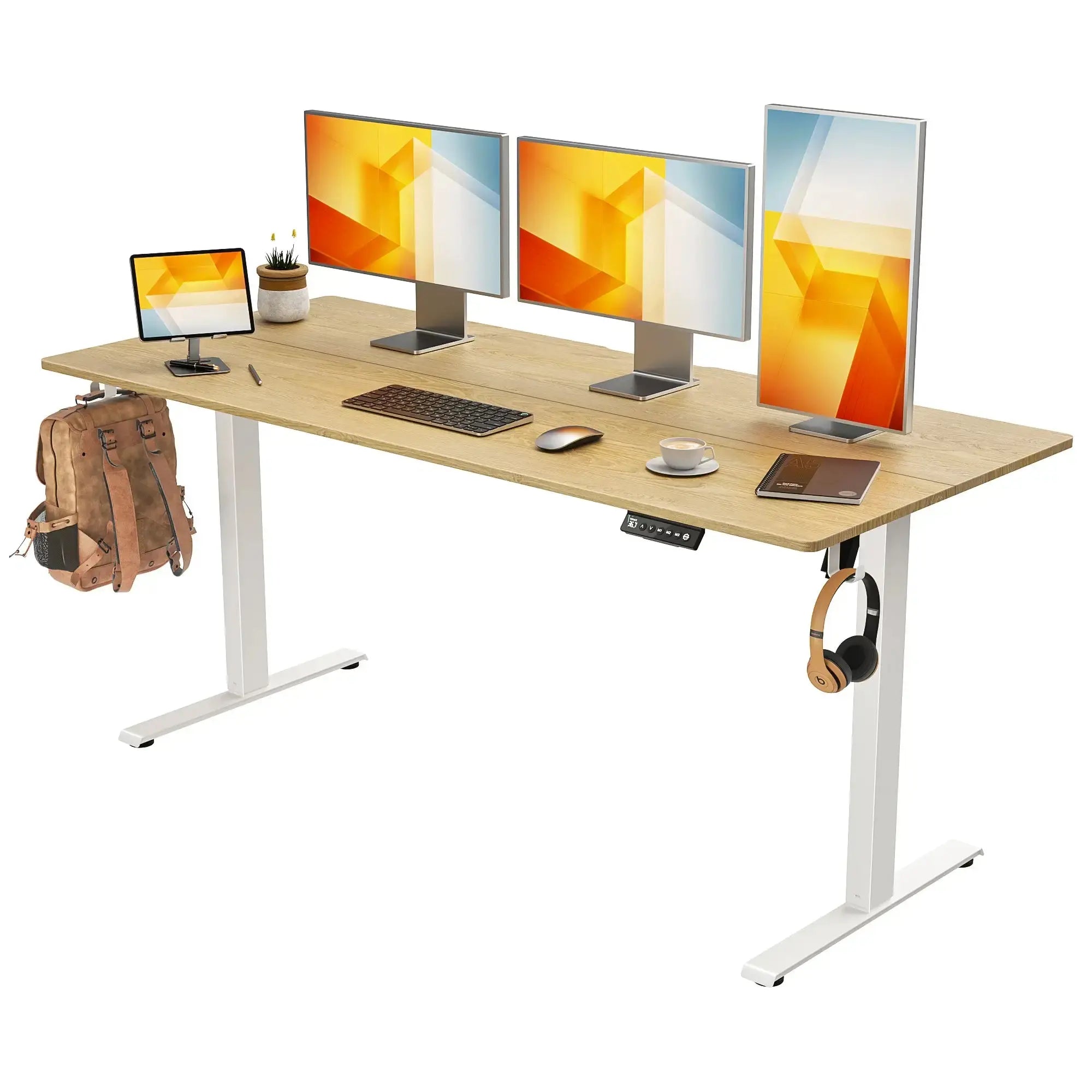 Electric Standing Desk A1 Max, 63''x27'' Vvenace