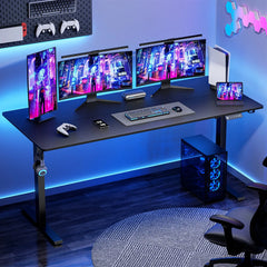 Electric Standing Desk Height Adjustable Desk  4 Memory Height Ergonomic Sit Stand up Desk for Home Office - Vvenace
