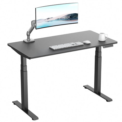 VVENACE  Electric Standing Desk Height Adjustable Desk 4 Memory Height Ergonomic Sit Stand up Desk for Home Office,   One-Piece Desktop (2 Packages)D1、D2、D2pro - Vvenace
