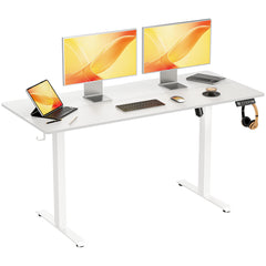 Electric Standing Desk Adjustable Height Desk Ergonomic Sit Stand up Desk for Home Office Plus
