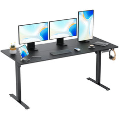 Electric Standing Desk Adjustable Height Desk Ergonomic Sit Stand up Desk for Home Office MAX