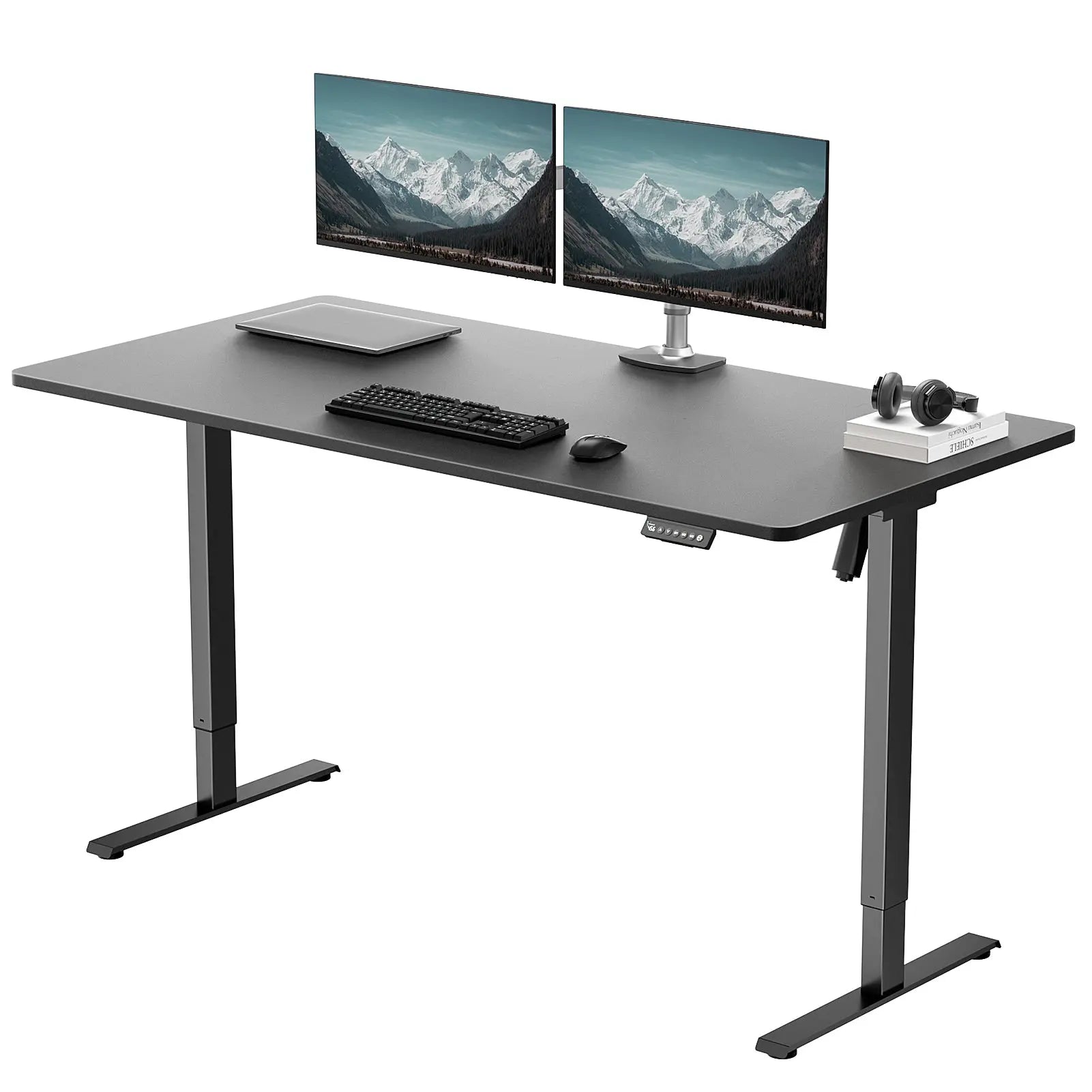 Electric Standing Desk A1 Plus, 55''x24'' - Vvenace
