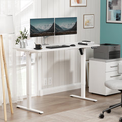 Electric Standing Desk A1P with One-Piece (2 Packages)