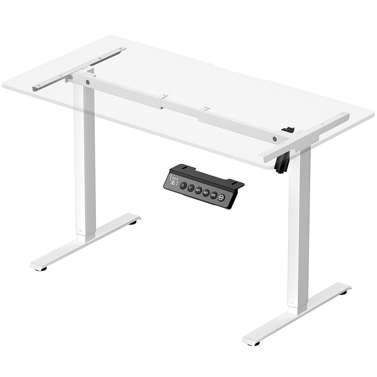 Electric Standing Desk Frame V1, 40''x27'' Vvenace Vvenace Electric Standing Desk Frame V1, 40''x27''