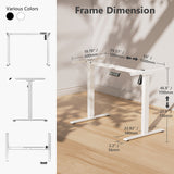 Load image into Gallery viewer, Electric Standing Desk Frame