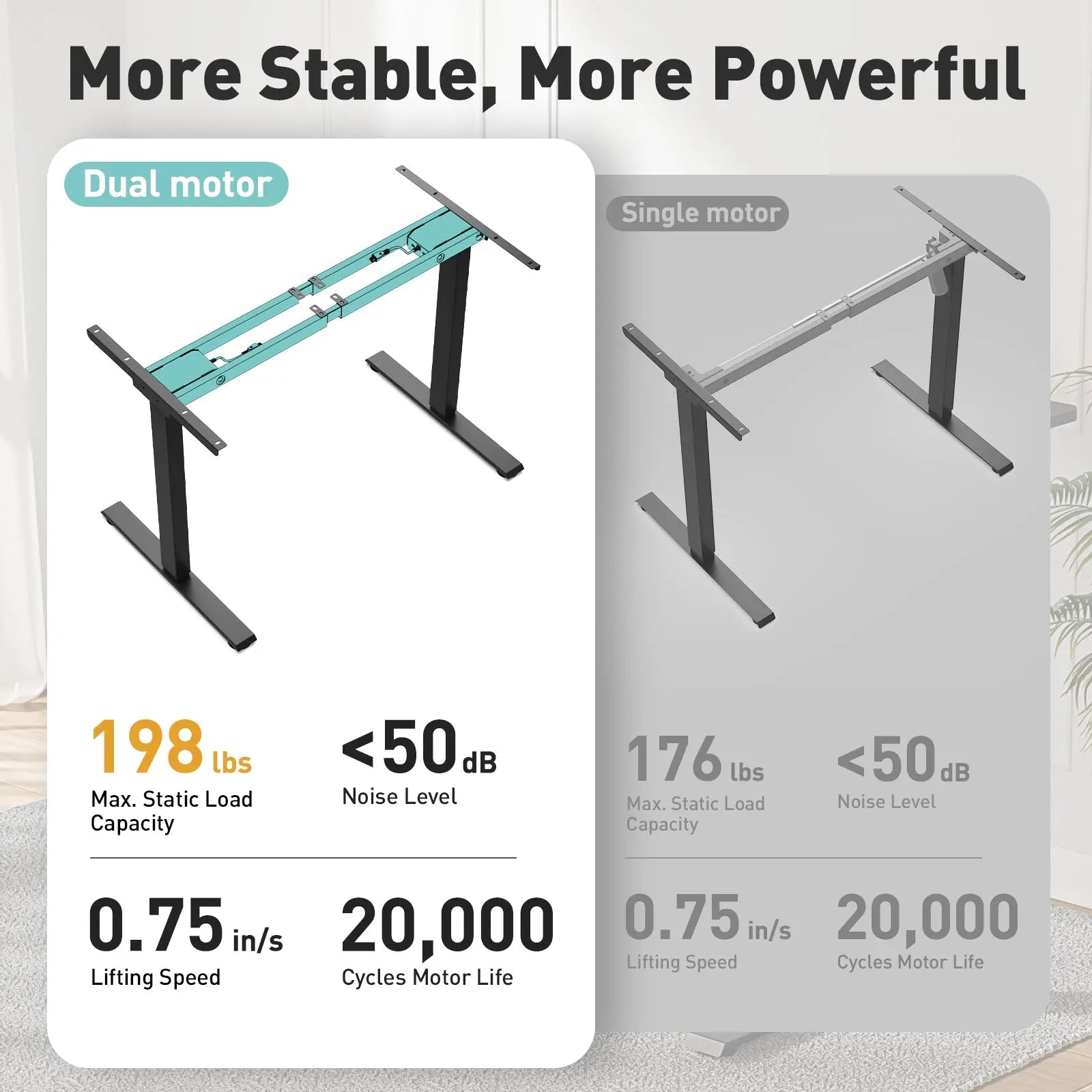 Electric Standing Desk Frame A2 - Vvenace