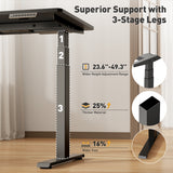 Load image into Gallery viewer, Premium Electric Standing Desk A3 Pro, 59&#39;&#39;x30&#39;&#39;