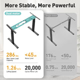 Load image into Gallery viewer, Electric Standing Desk Frame A3 Pro