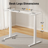 Load image into Gallery viewer, Premium Electric Standing Desk A3 Pro, 59&#39;&#39;x30&#39;&#39;
